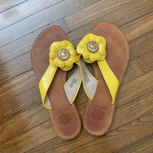 Yellow Box Sandals
